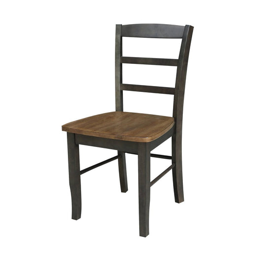 Dining Essentials - Madrid Chair in Hickory & Coal (Set of 2)