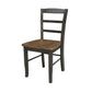 Dining Essentials - Madrid Chair in Hickory & Coal (Set of 2)