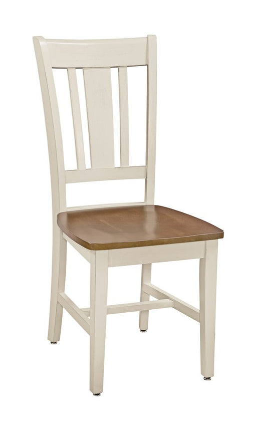 Dining Essentials - San Remo Chair in Hickory & Shell (Set of 2)