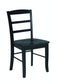 Dining Essentials - Madrid Chair in Black (Set of 2)
