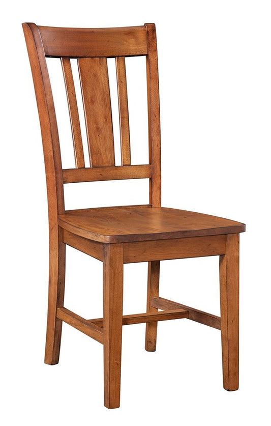Dining Essentials - San Remo Chair in Bourbon Oak (Set of 2)