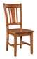 Dining Essentials - San Remo Chair in Bourbon Oak (Set of 2)