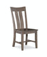 Cosmopolitan - Ava Chair in Taupe Gray (Set of 2)