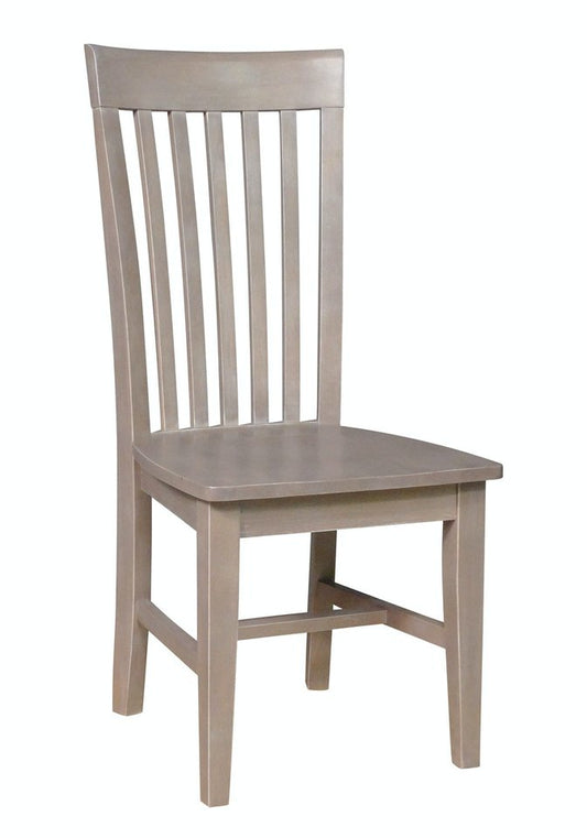 Cosmopolitan - Tall Mission Chair in Taupe Gray (Set of 2)