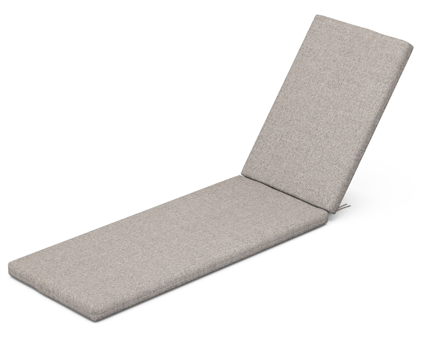 POLYWOOD Chaise Seat/Back Pad — Weathered Tweed