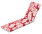 POLYWOOD Chaise Seat/Back Pad — Leaf Crimson