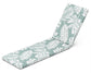 POLYWOOD Chaise Seat/Back Pad — Leaf Glacier Spa