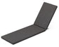 POLYWOOD Chaise Seat/Back Pad — Ash Charcoal