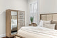 Sea Winds - Rio Vista Woven Mirrored Door Chest