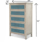 Sea Winds - Ocean Isles 5 Drawer Woven Chest