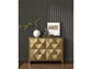 Universal - Sable & Desert-Modern Origami Hall Chest