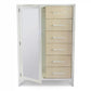 Sea Winds - Miramar Woven Mirrored Door Chest