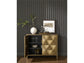 Universal - Sable & Desert-Modern Origami Hall Chest