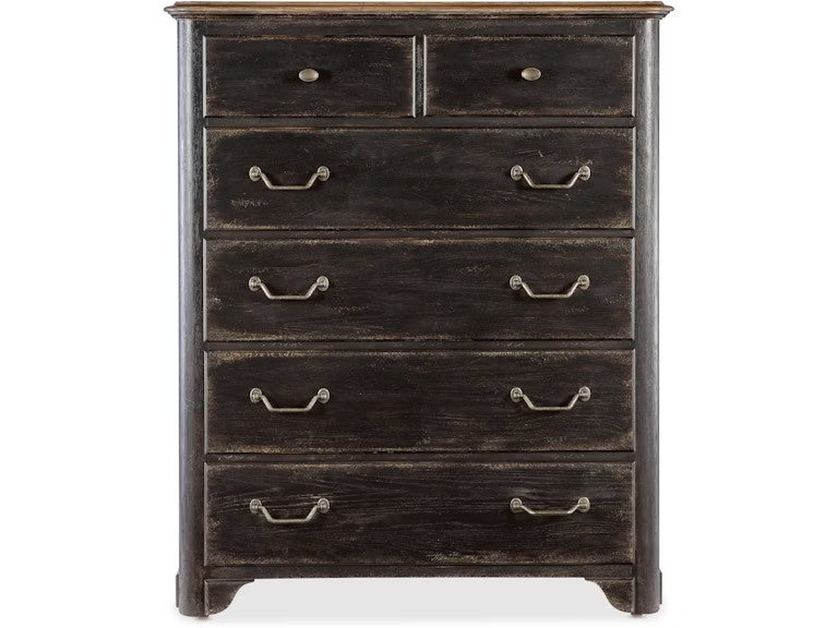 Hooker Furniture - Bedroom Americana Six-Drawer Chest