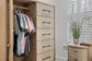 Sea Winds - Rio Vista Woven Mirrored Door Chest