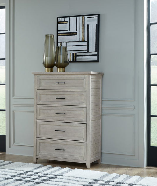Sanibel - 5 Drawer Chest in Macchiato