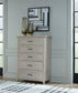 Sanibel - 5 Drawer Chest in Macchiato