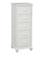 Cottage - 5 Drawer Lingerie Chest in White