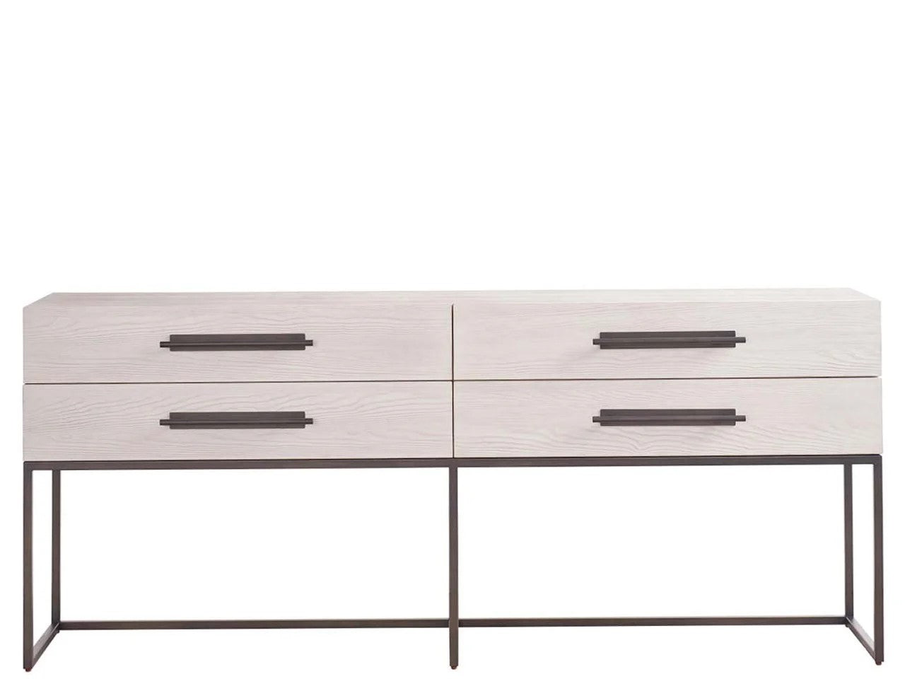 Universal - Dwell River Rock Metal Base Console
