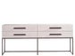 Universal - Dwell River Rock Metal Base Console