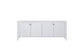 Pleasant Hill - Ivory 84" Console with Power Outlet