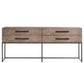 Universal - Dwell Boulder Metal Base Console