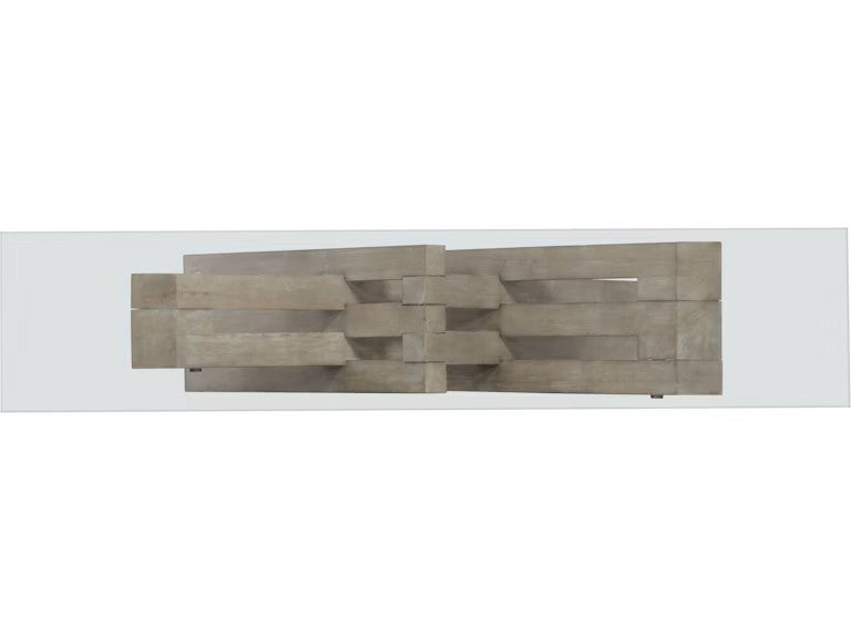 Hooker Furniture - Living Room Affinity Glass Top Accent Console