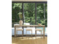 Universal - Oasis-Coastal Living Home Oasis Console with Stools