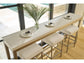 Universal - Oasis-Coastal Living Home Oasis Console with Stools