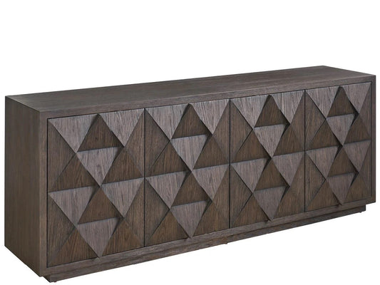 Universal - Sable & Desert-Modern Sable Credenza