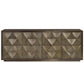 Universal - Sable & Desert-Modern Origami Credenza