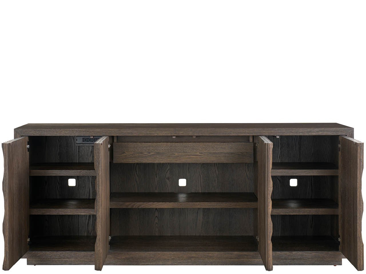 Universal - Sable & Desert-Modern Sable Dune Credenza