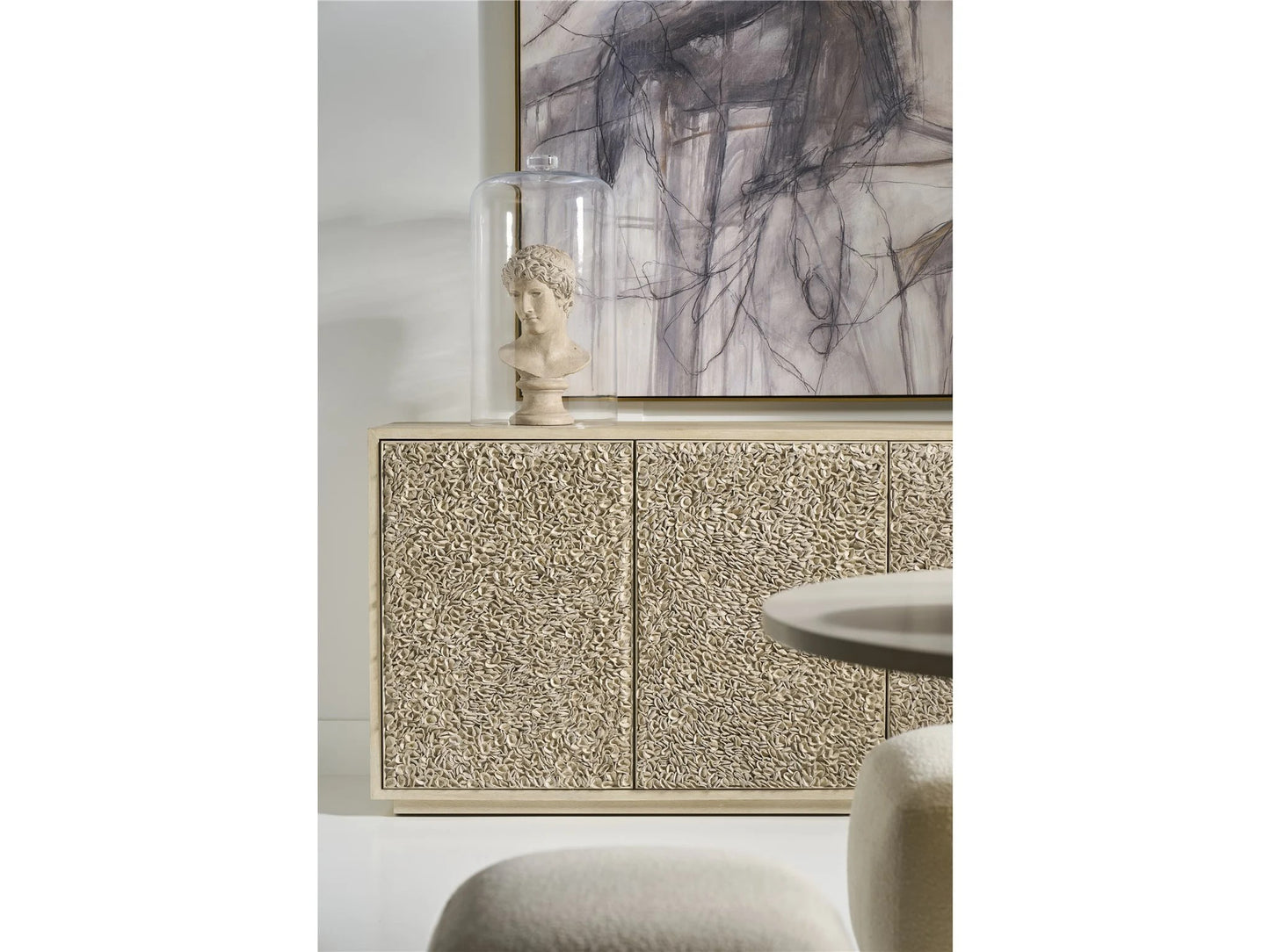 Universal - Mist & Veil-Modern Blossom Credenza