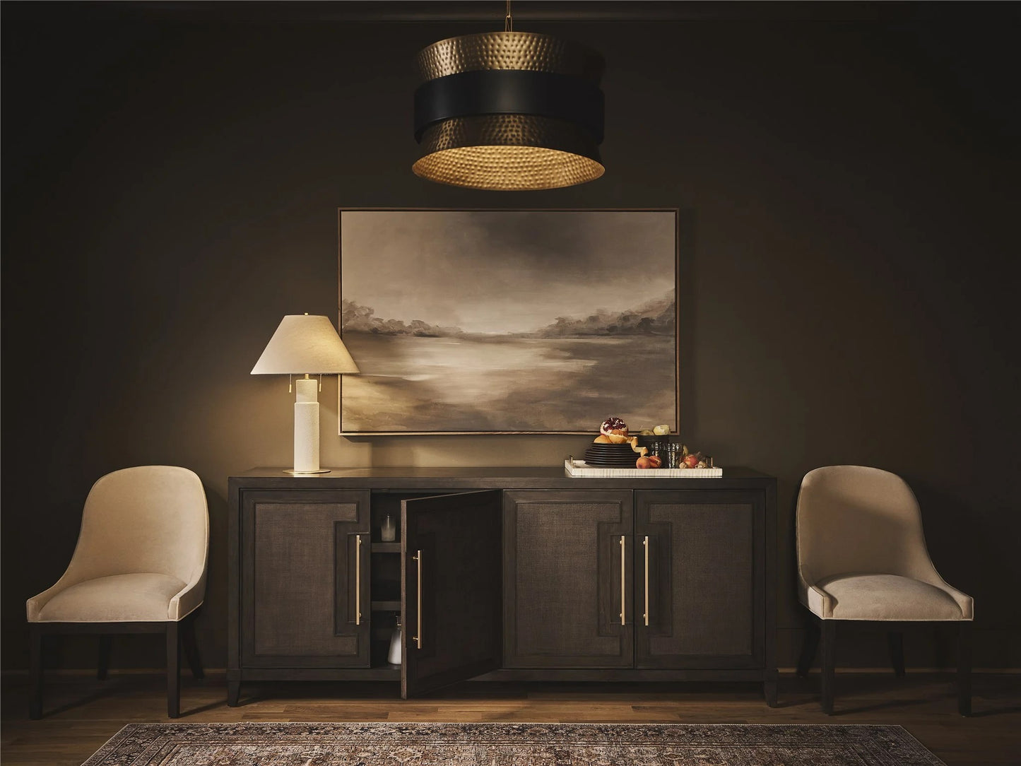 Universal - Fenwick Embossed Credenza
