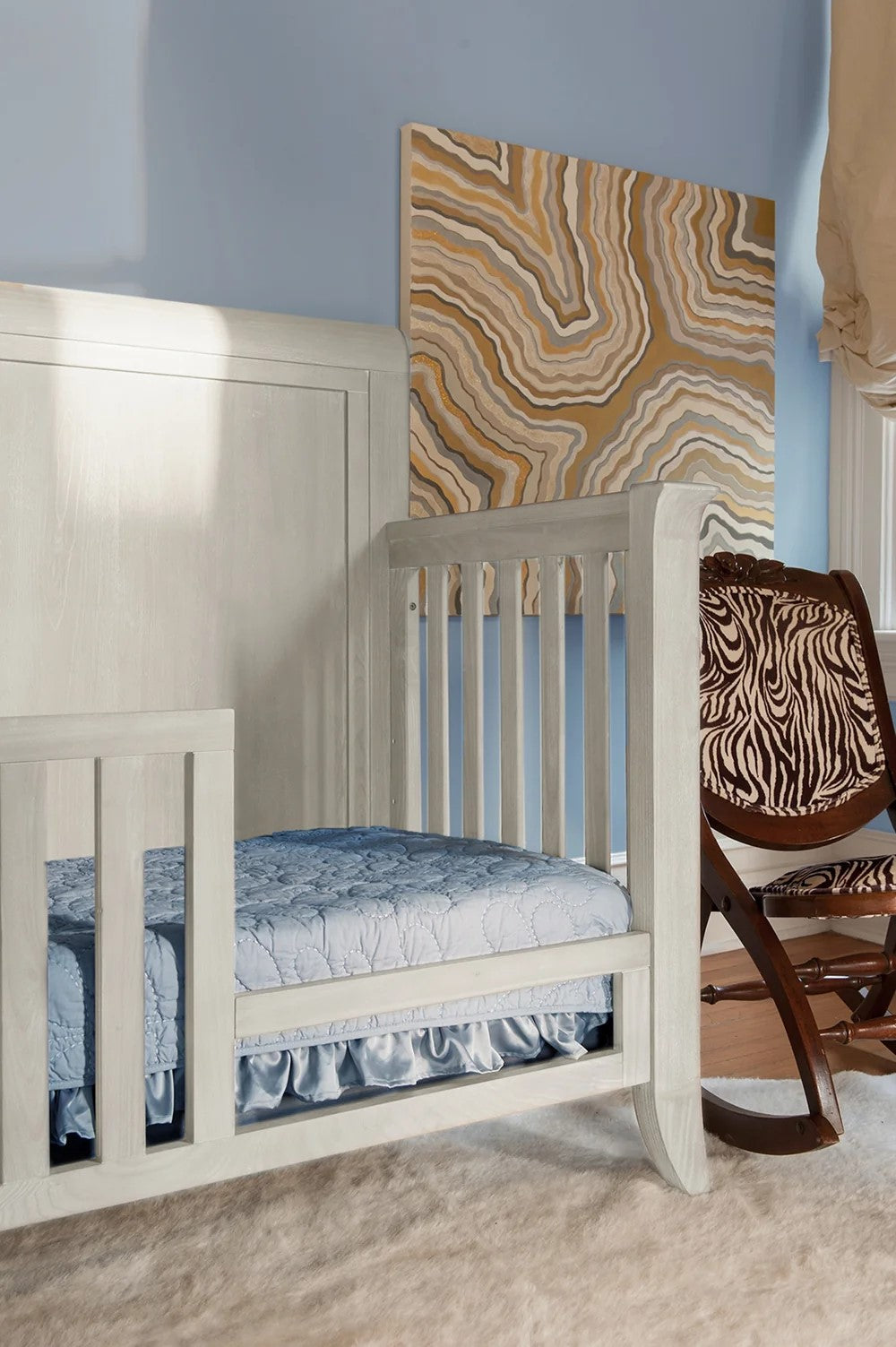 Cameo Sleigh 4-in-1 Convertible Crib