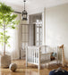 "Just White" Island 4-in-1 Convertible Crib