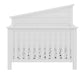 "Just White" Balanced Baby 4-in-1 Convertible Crib