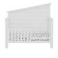 "Just White" Balanced Baby 4-in-1 Convertible Crib