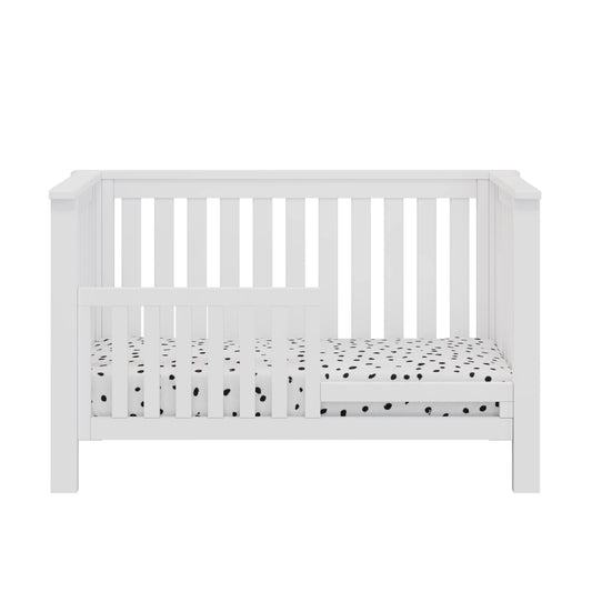"Just White" Island 4-in-1 Convertible Crib