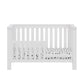 "Just White" Island 4-in-1 Convertible Crib