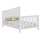 "Just White" Balanced Baby 4-in-1 Convertible Crib