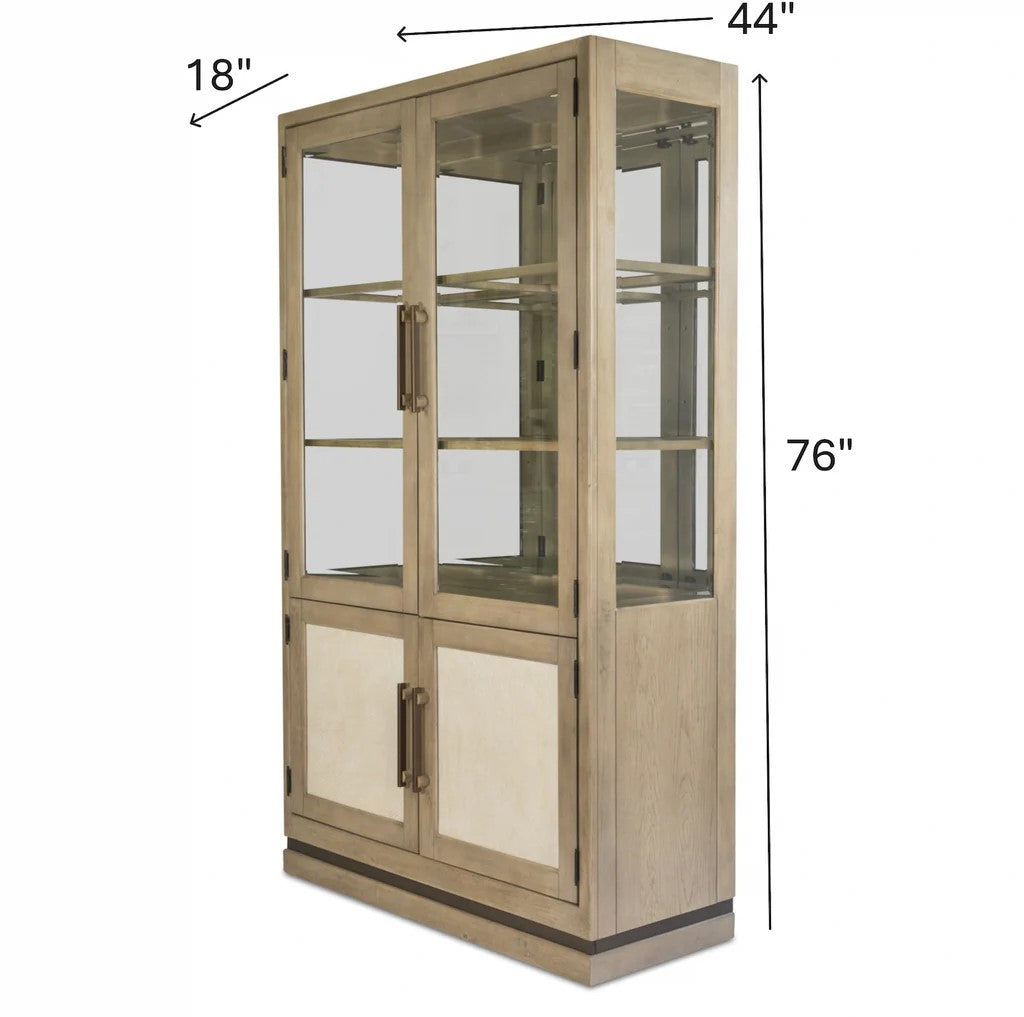 Sea Winds - Rio Vista Bunching Curio w/ Reversible Panels & Cabinets