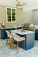 OPEN AIR OUTDOOR KITCHENS - STRAIGHT RUN (2 PREP AREAS WITH DRAWERS)