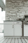 OPEN AIR OUTDOOR KITCHENS - STRAIGHT RUN (2 PREP AREAS WITH DRAWERS)