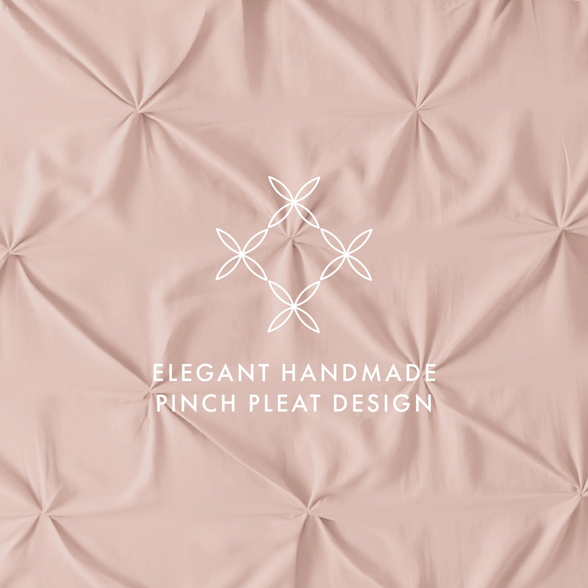 Pinch Pleat Duvet Cover Set