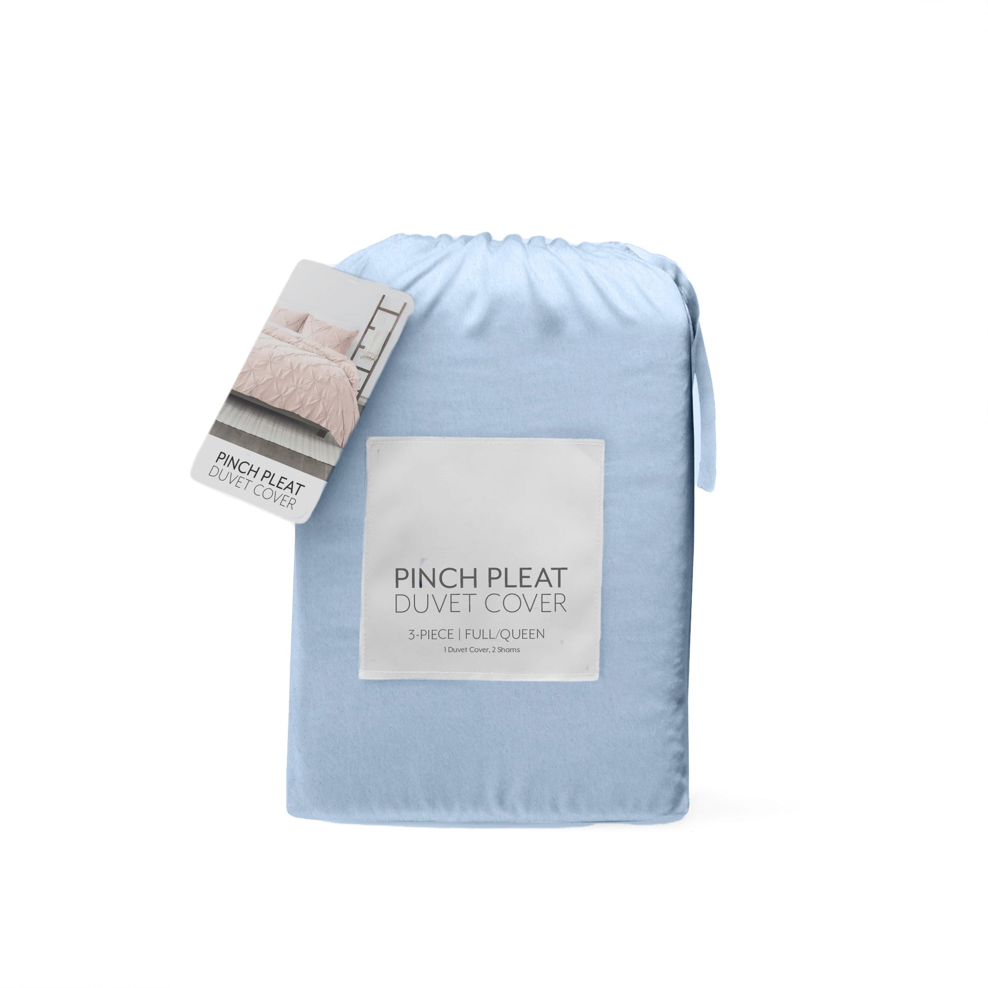 Pinch Pleat Duvet Cover Set
