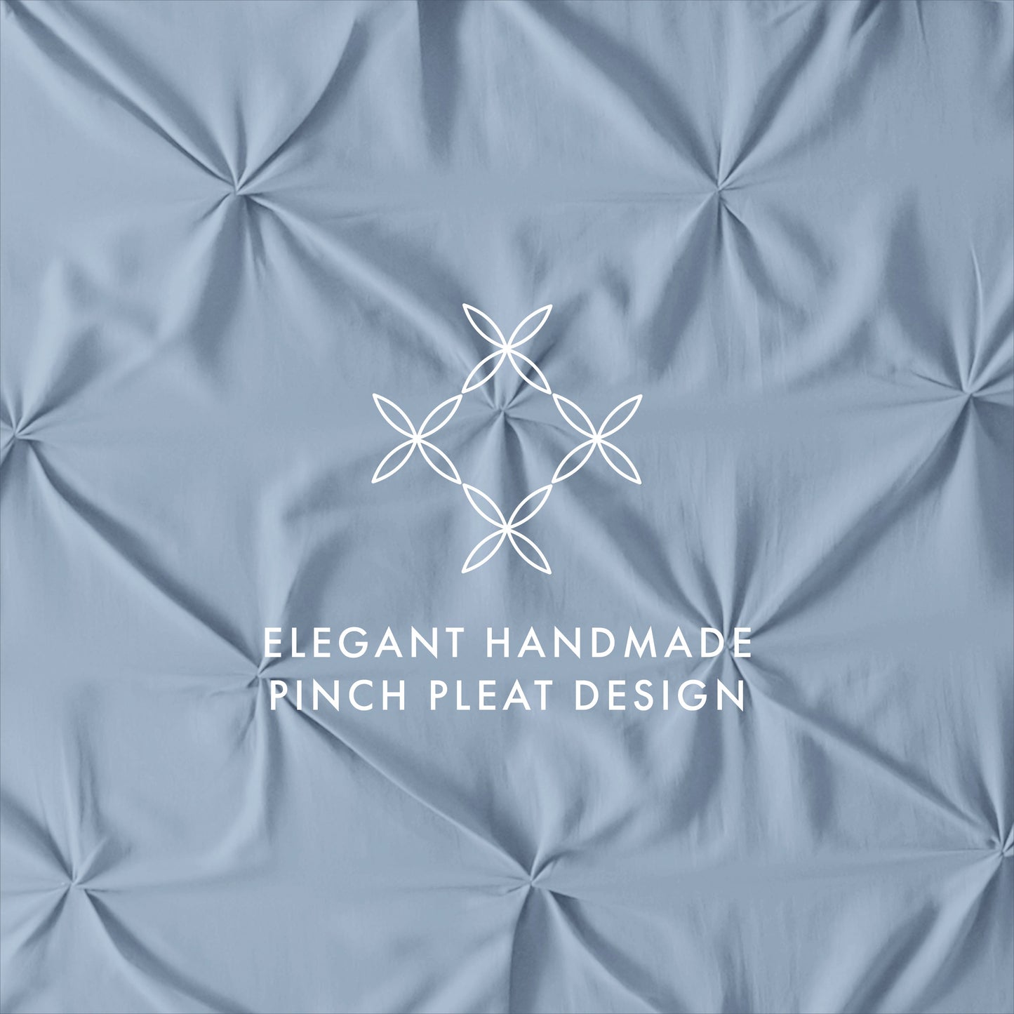 Pinch Pleat Duvet Cover Set