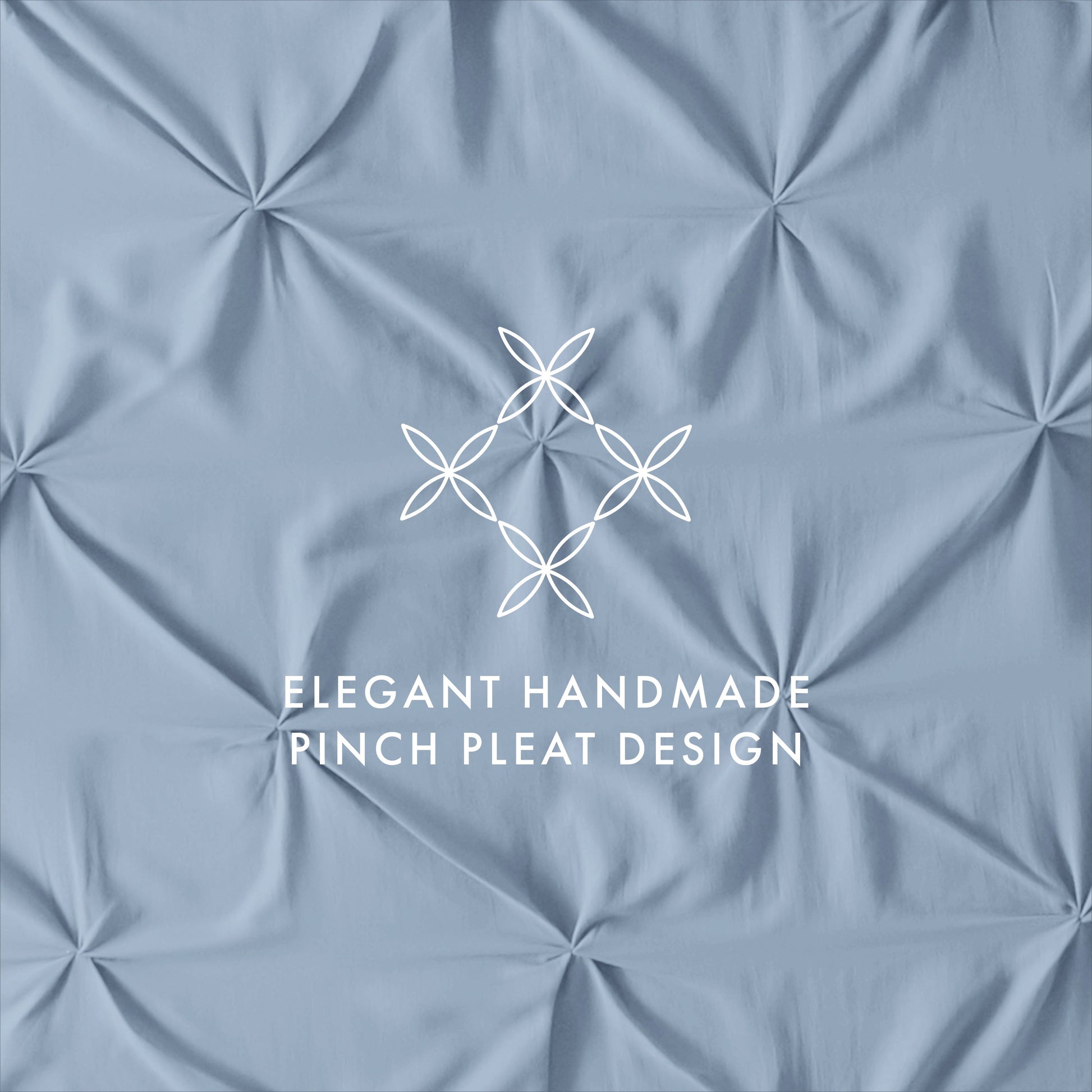 Pinch Pleat Duvet Cover Set