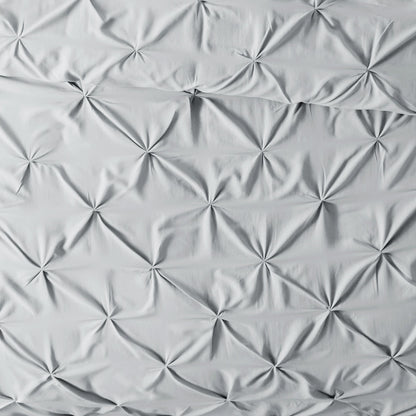 Pinch Pleat Duvet Cover Set