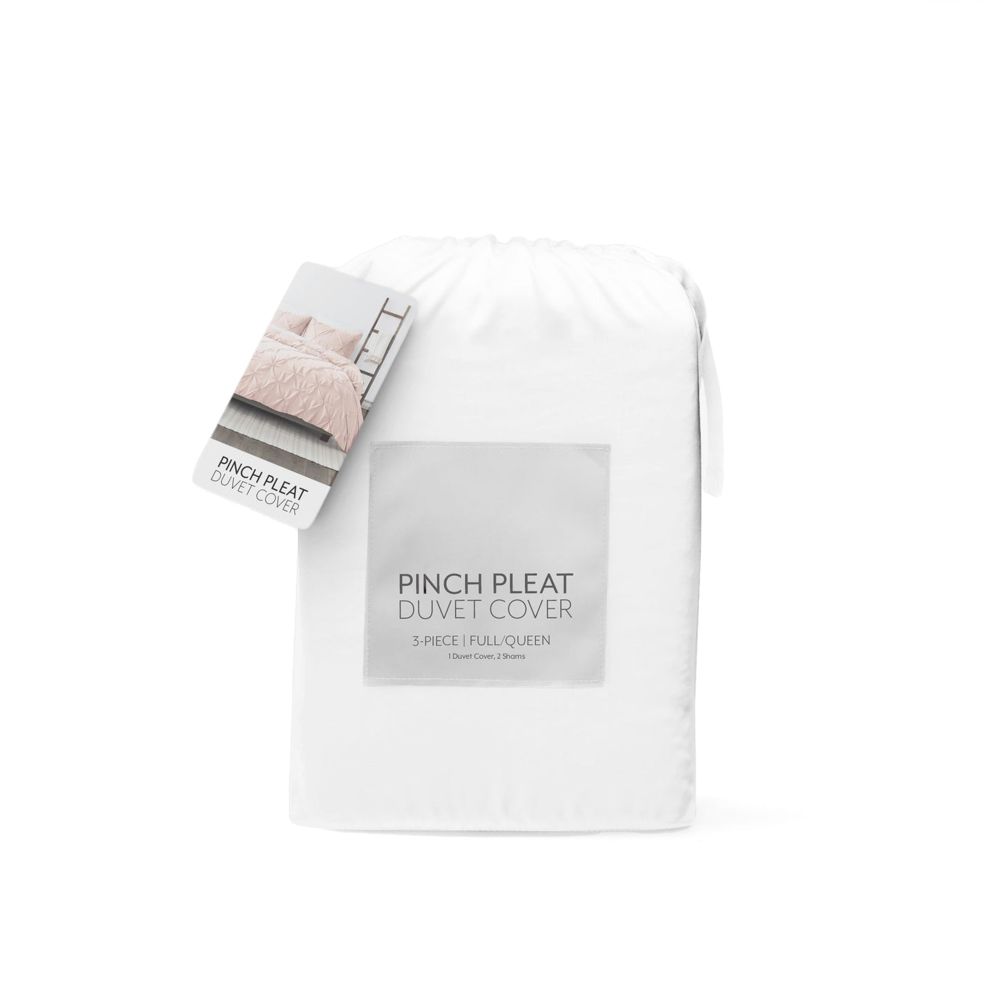 Pinch Pleat Duvet Cover Set